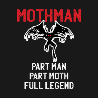 Mothman Occult Folklore Cryptid Creature Cryptozoology T-Shirt