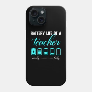 Battery life of a teacher Phone Case