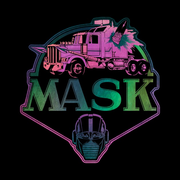 Holographic Mask! by SkipBroTees