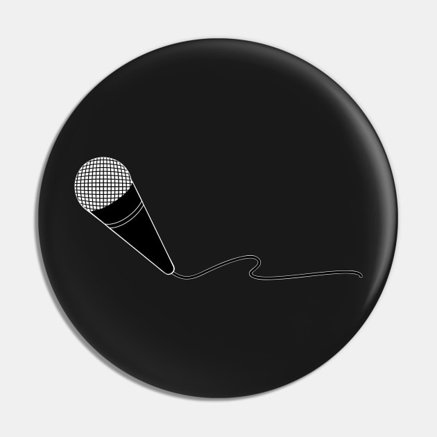 Microphone Pin by THP Creative