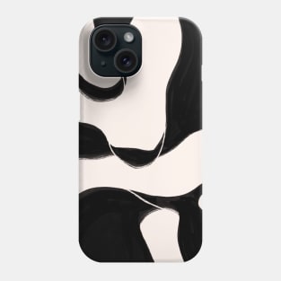 Minimalist Organic Shapes Abstract Elegant Phone Case