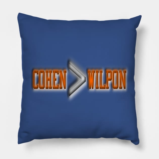 Cohen is better than Wilpon Pillow by Retro Sports