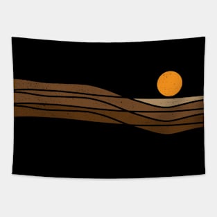 Coffee Sunrise Tapestry