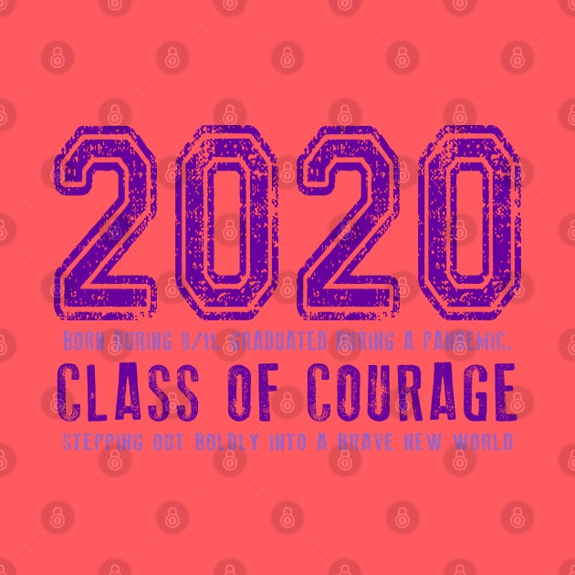 2020 Class of Courage - Purple by Jitterfly
