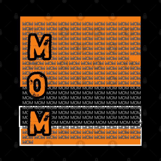 I love mom mother is life by Blue Diamond Store