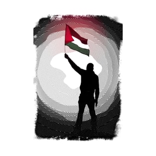 Palestine Flag Lives Matter P5 T-Shirt
