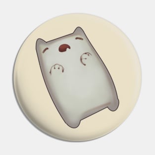 Sleepy cat Pin