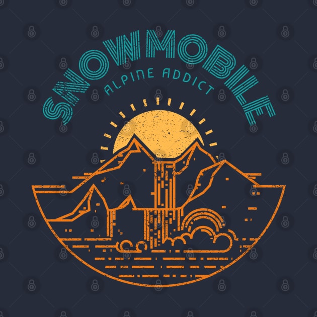 Snowmobile, snowy weather, ski weather, skiing vacation by Style Conscious