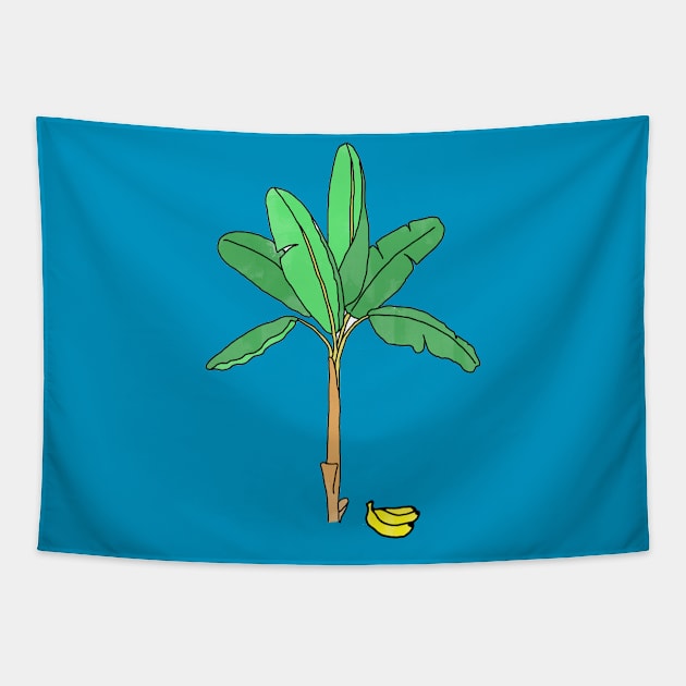 Banana Tree Tapestry by QuasaiBonsai