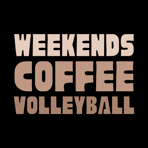 Weekends Coffee Volleyball: Sports & Sips by Orth