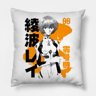 EVA Pilot 00 (black y) Pillow