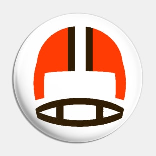 Retro Cleveland Football Helmet Pin
