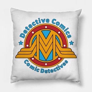 Detective Comics Comic Detectives Pillow