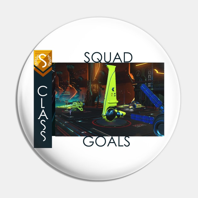 Squad Goals No Mans Sky themed Pin by atadrawing