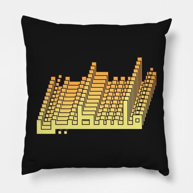 Palestine Pillow by design-universe