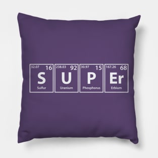 Super Elements Spelling Pillow