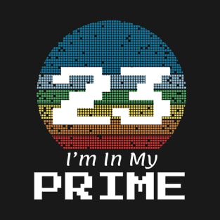 23 Year Old Prime Birthday T-Shirt