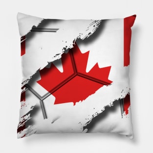 Canada Football Pillow