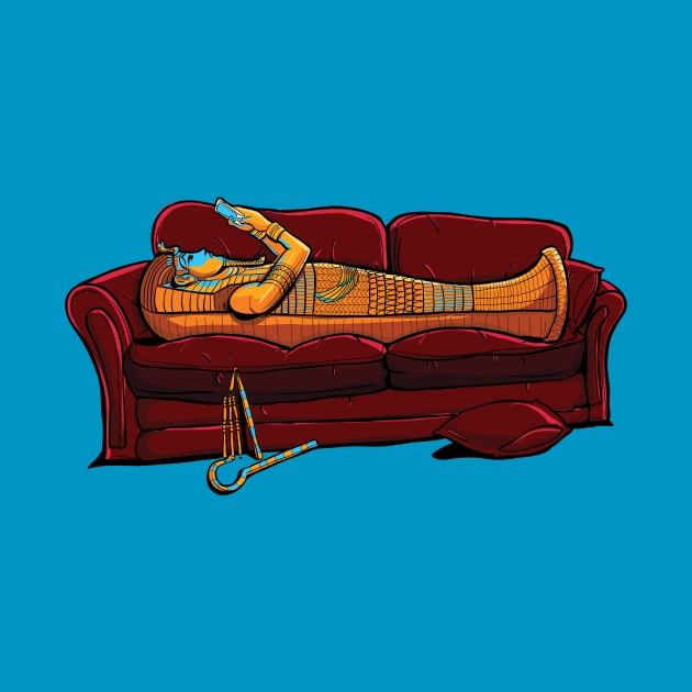 Couch Mummy by Malayjain