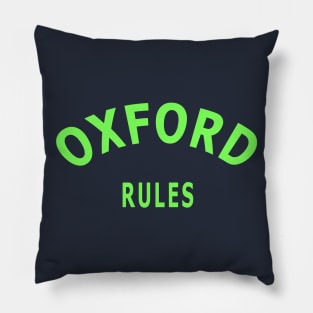 Oxford University Rules Pillow