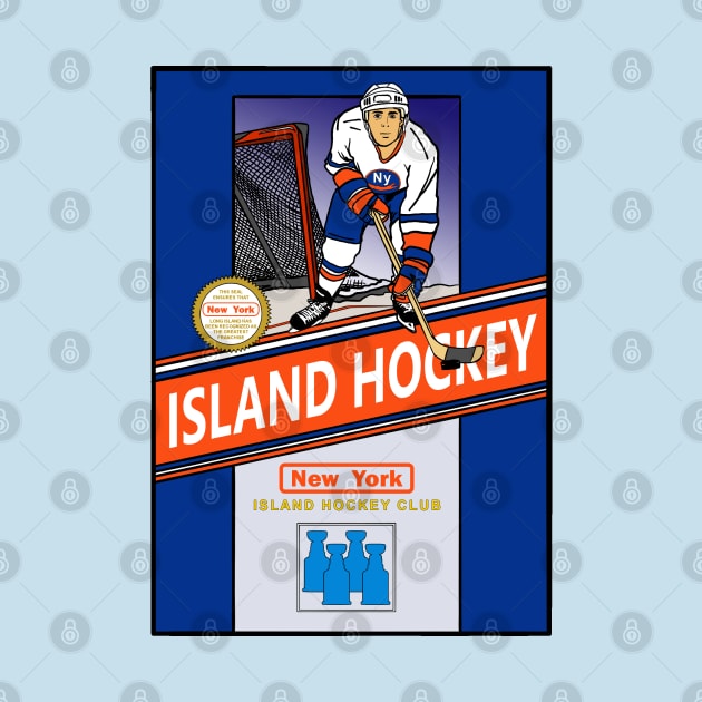 Island Hockey by Lightning Bolt Designs