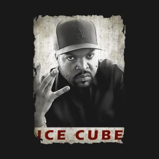 Vintage Portrait of Ice Cube T-Shirt