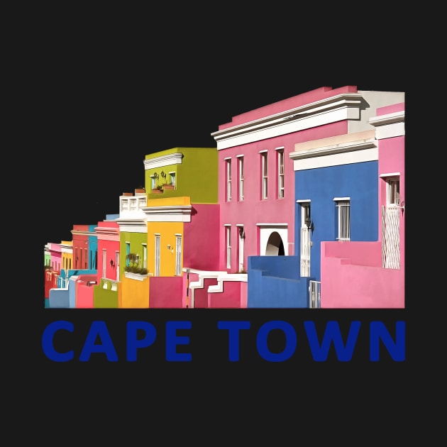 Bo-Kaap Street, Cape Town, South Africa by scotch