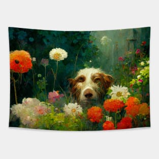 The Dog In The Gardener Tapestry