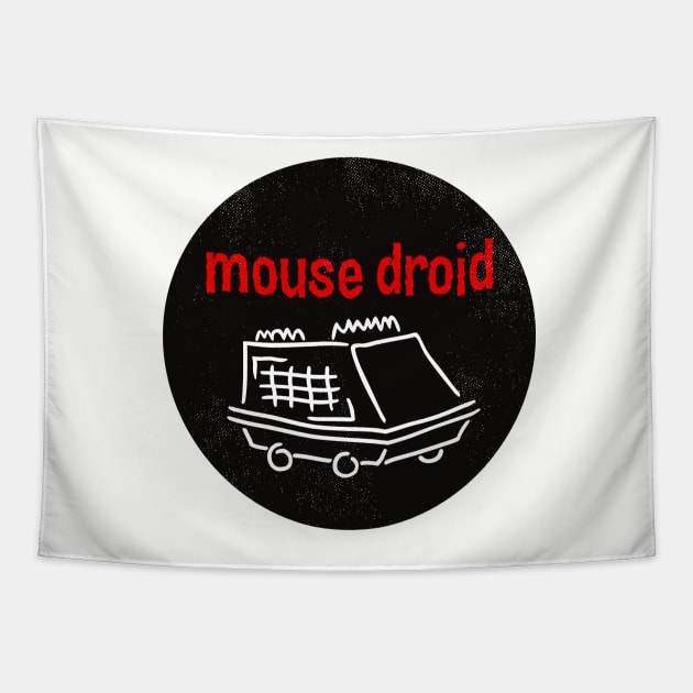 Mouse Droid Tapestry by blairjcampbell