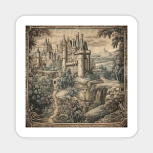 French Castle Tapestry Magnet