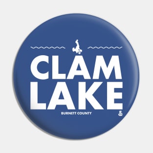 Burnett County, Wisconsin - Clam Lake Pin