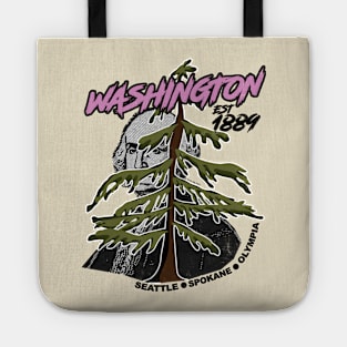 Washington State Graphic T-Shirt Tote