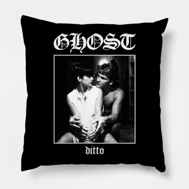 Ghost: Ditto Pillow by thespookyfog