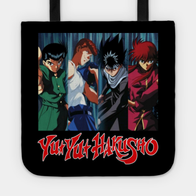Yuyu Cools Anime Hakusho Arts Meme Yu Yu Hakusho Tote Teepublic