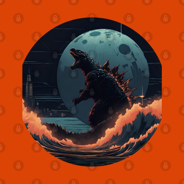 Kanagawa Monster by Rogue Clone