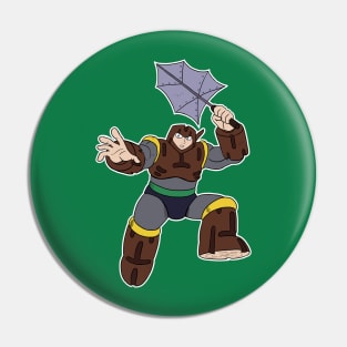 RUBY SPEARS WOOD MAN Pin