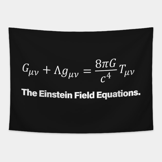 Einstein Field Equations Tapestry by ScienceCorner