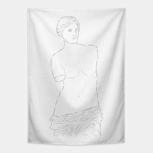 Aphrodite - Venus De Milo Tapestry