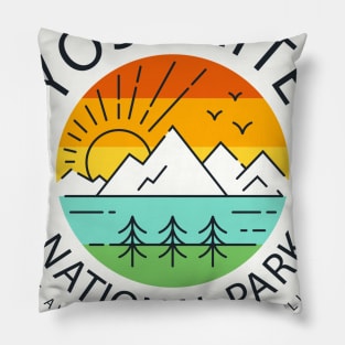 Yosemite National Park Pillow