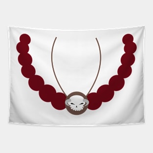 One piece Ace necklace Tapestry