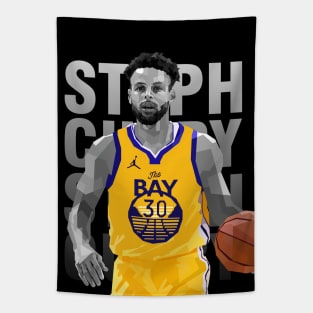 Stephen Curry WPAP Tapestry