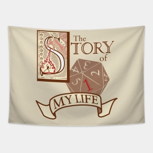 The Story of my life - Red Dragon V01 Tapestry