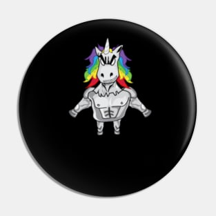 Gymhorn Unicorn Unicorn Strong Fitness Badhorn Pin