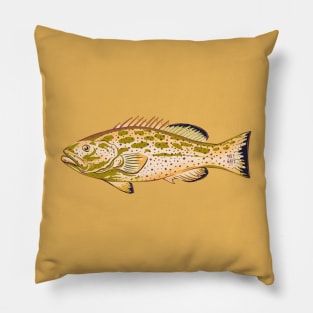 Yellowfin Grouper Pillow