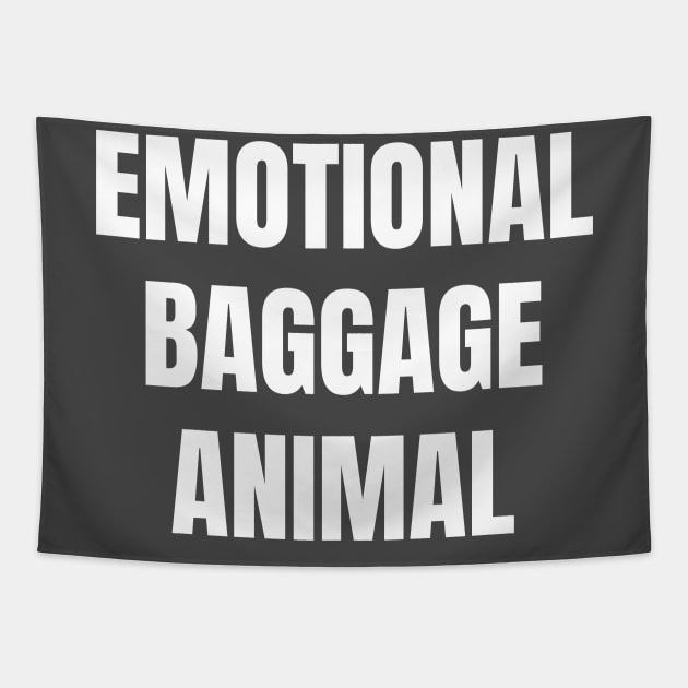 Emotional Baggage Animal Tapestry by Spatski