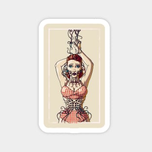 pin up trypophobia Magnet