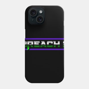 BREACH silver Phone Case