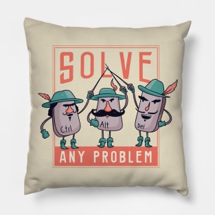 Solve Any Problem Pillow