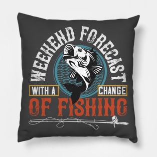 Fishing Forecast Pillow