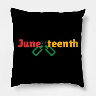 Juneteenth Liberation Pillow